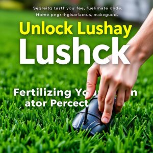 Read more about the article Unlock Lushness: The Ultimate Guide to Fertilizing Your Lawn at the Perfect Time